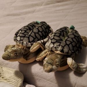 Cozy Turtle Plush Slippers